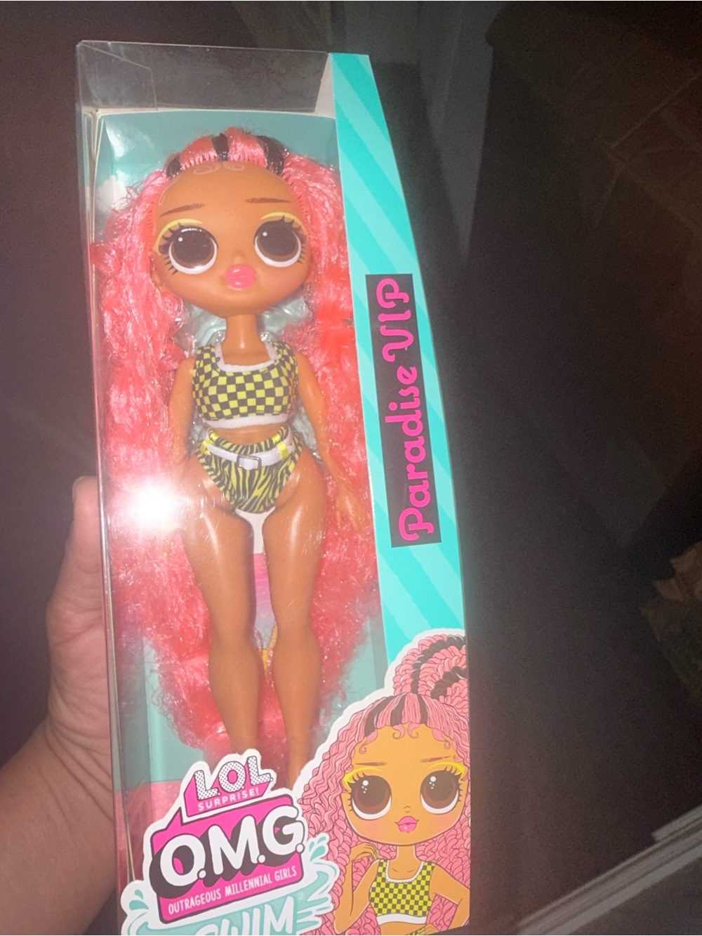 L.O.L. Surprise! OMG Pink-Orange Hair Fashion Doll - Paradise VIP